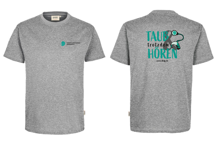 Herren/ Unisex T-Shirt der Deutschen Cochlea Implantat Gesellschaft