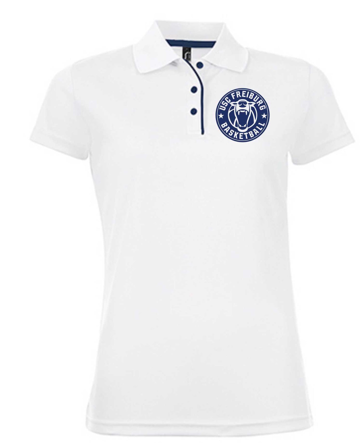 Funktionspolo Basic mit USC Freiburg Logo