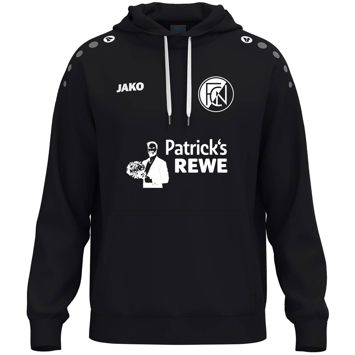 JAKO Hoodie One schwarz Baumwolle   FCN 6701