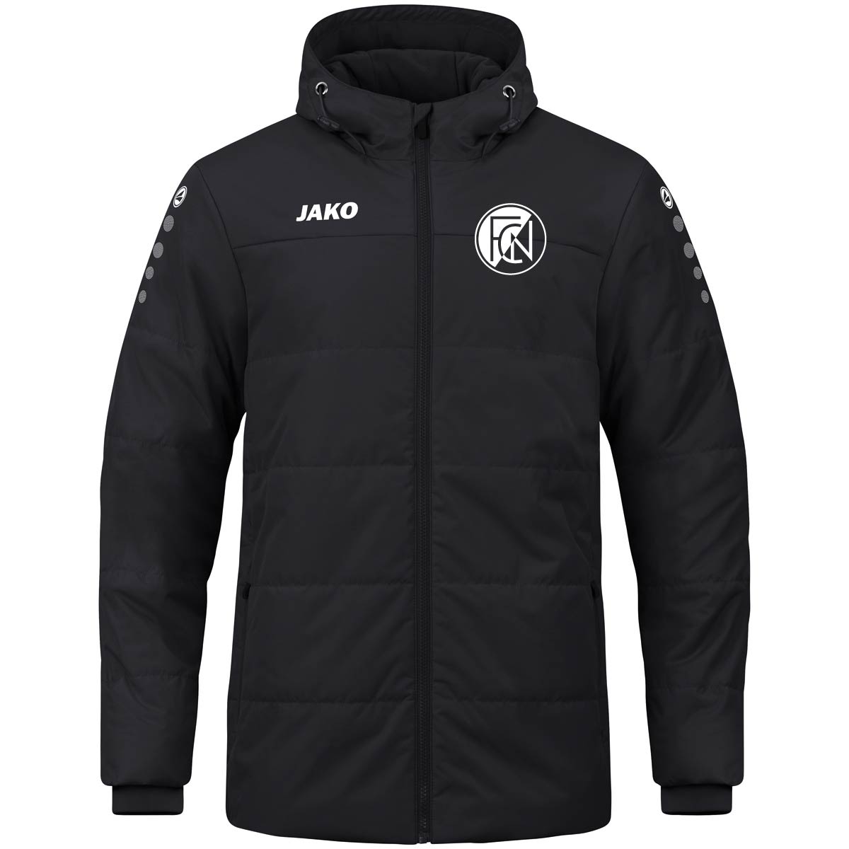 JAKO Coachjacke Team mit Kaputze FCN 7103