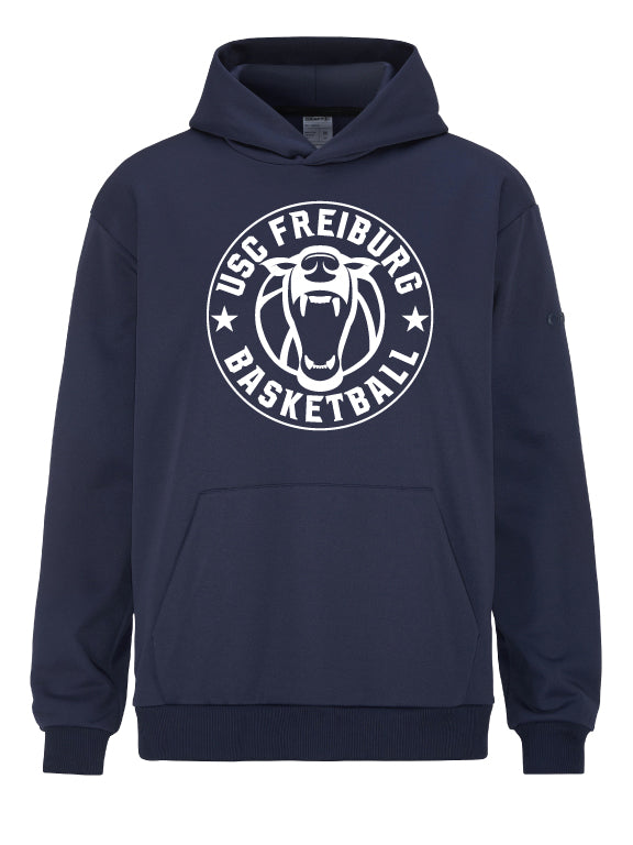 Hoodie Craft Premium mit USC Freiburg Logo