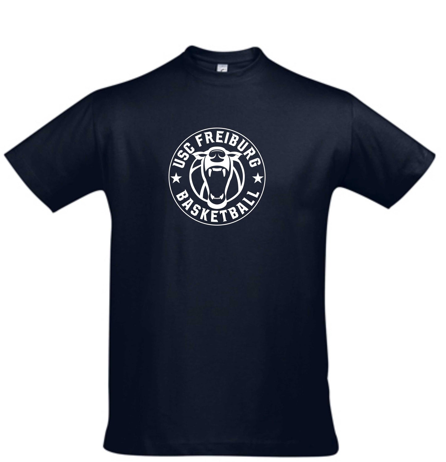 T-Shirt Basic mit USC Freiburg Logo