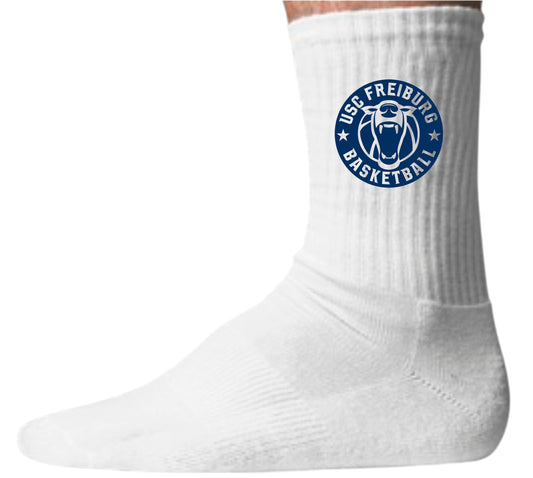 Socken mit USC Freiburg Logo