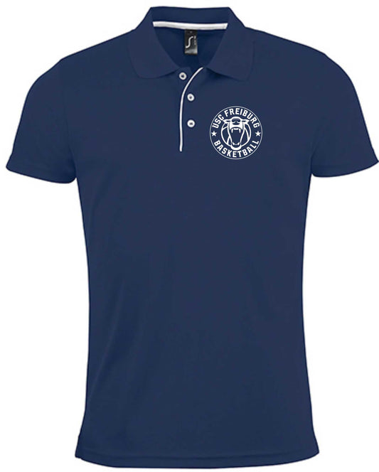 Funktionspolo Basic mit USC Freiburg Logo